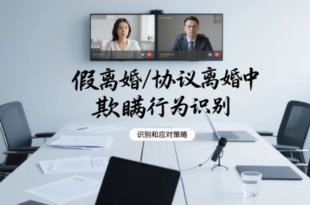 假离婚/协议离婚中欺瞒行为识别